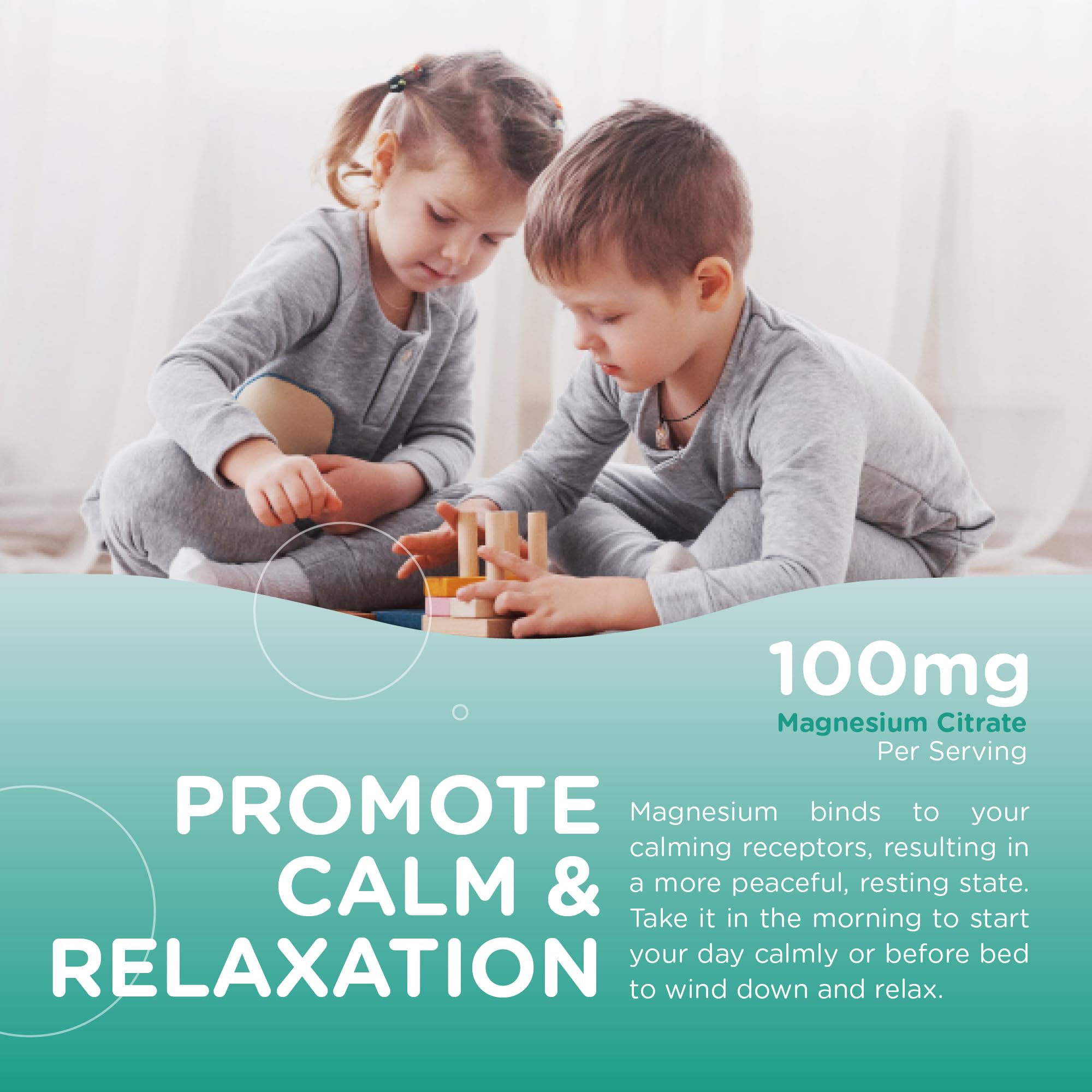 Zahler Chapter One magnesium gummies serving for kids