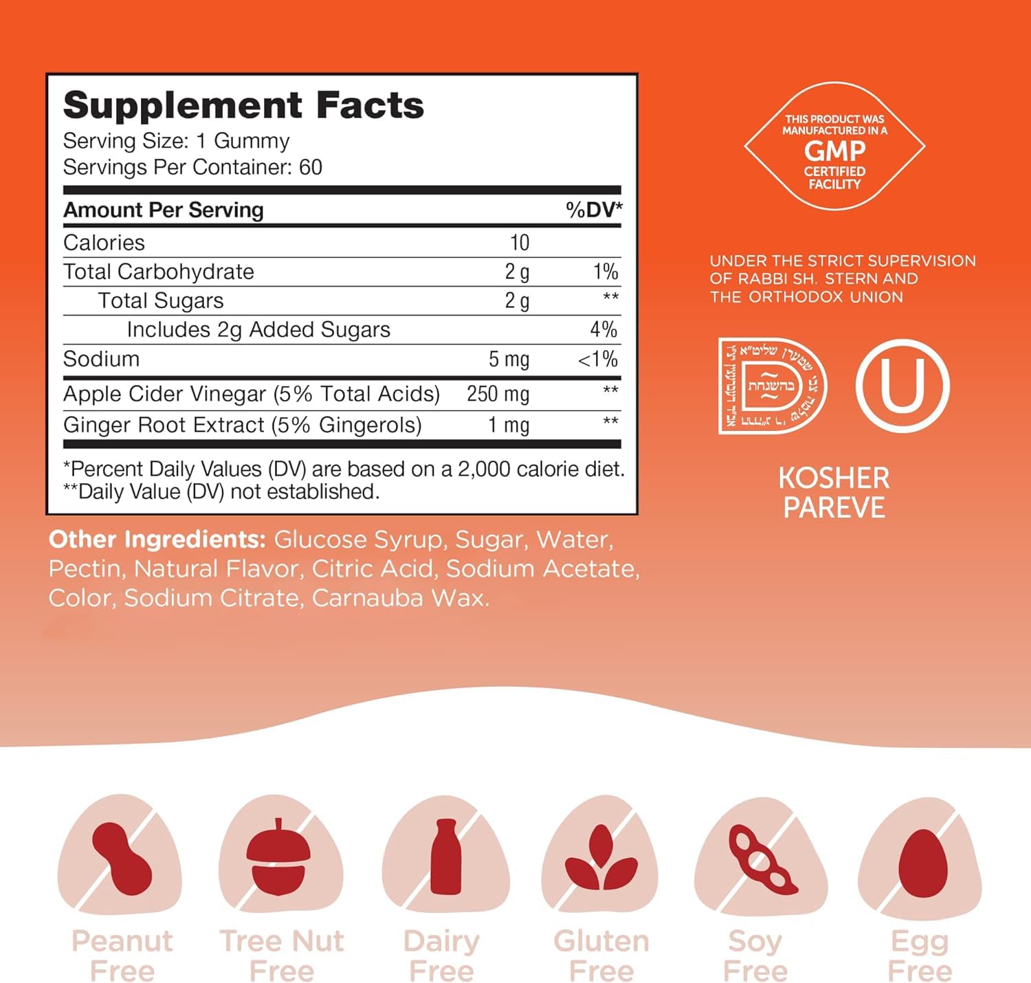 Zahler Chapter Six ACV Gummies close-up, showing fruity, chewable texture.
