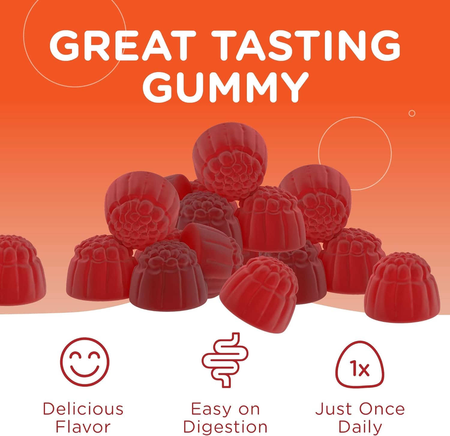 Serving with water: Zahler ACV Gummies support a simple daily routine.