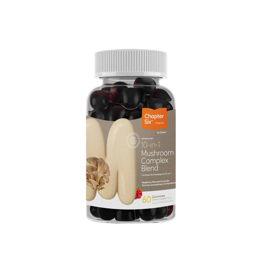 Zahler Chapter Six bottle front with raspberry flavor for a convenient daily routine.