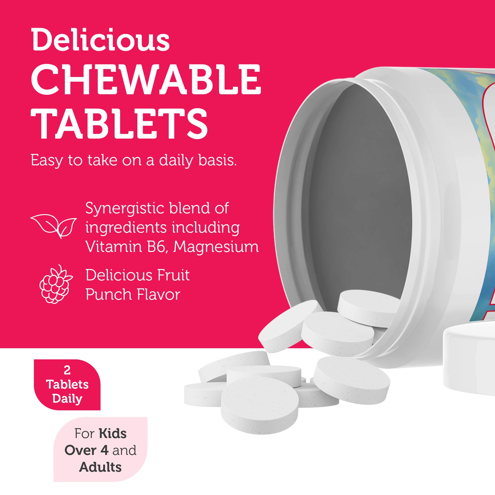 Ingredient list on Zahler ChildCalm highlights natural calm ingredients for children.