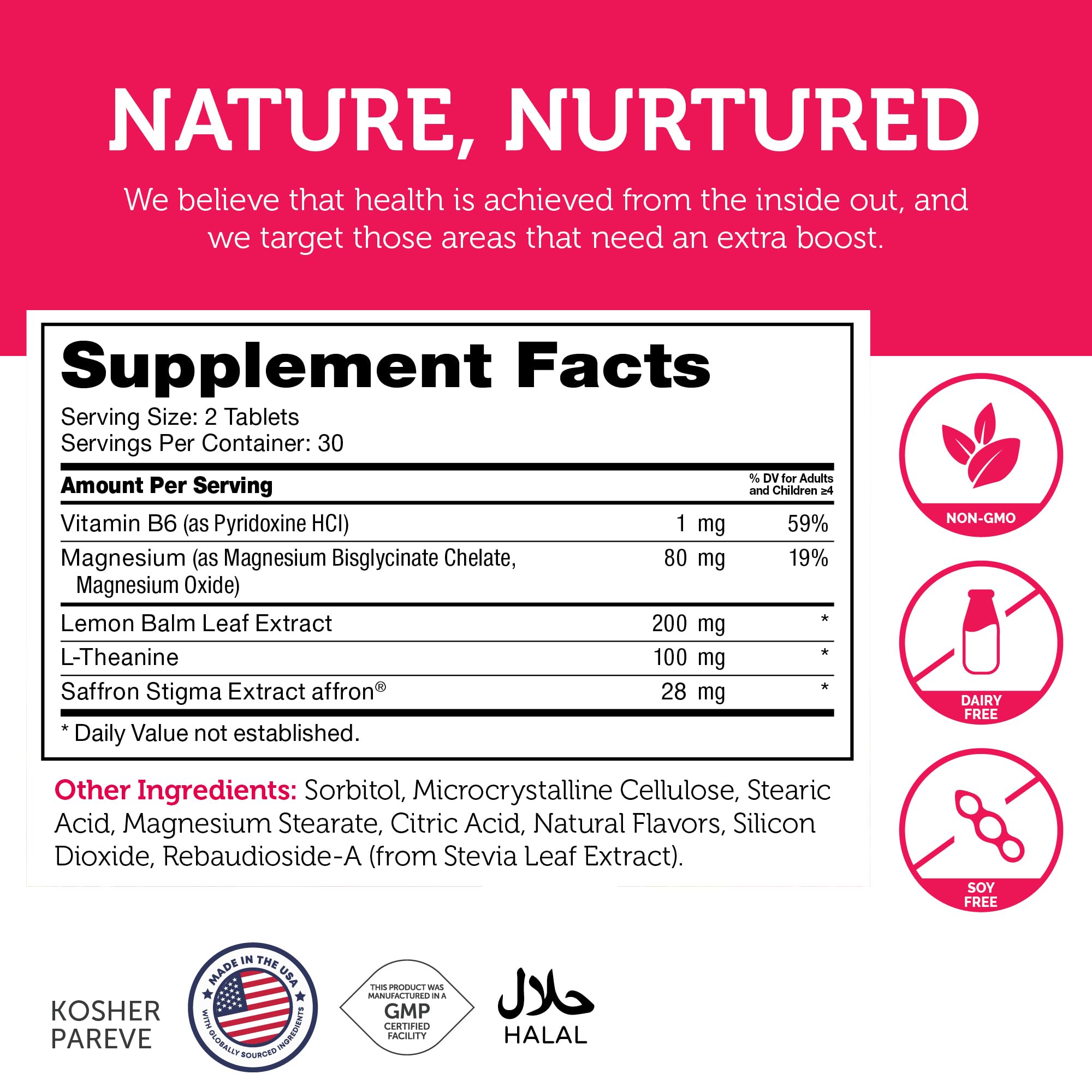 Zahler ChildCalm kosher certification icon signaling trusted, parent-friendly supplement.
