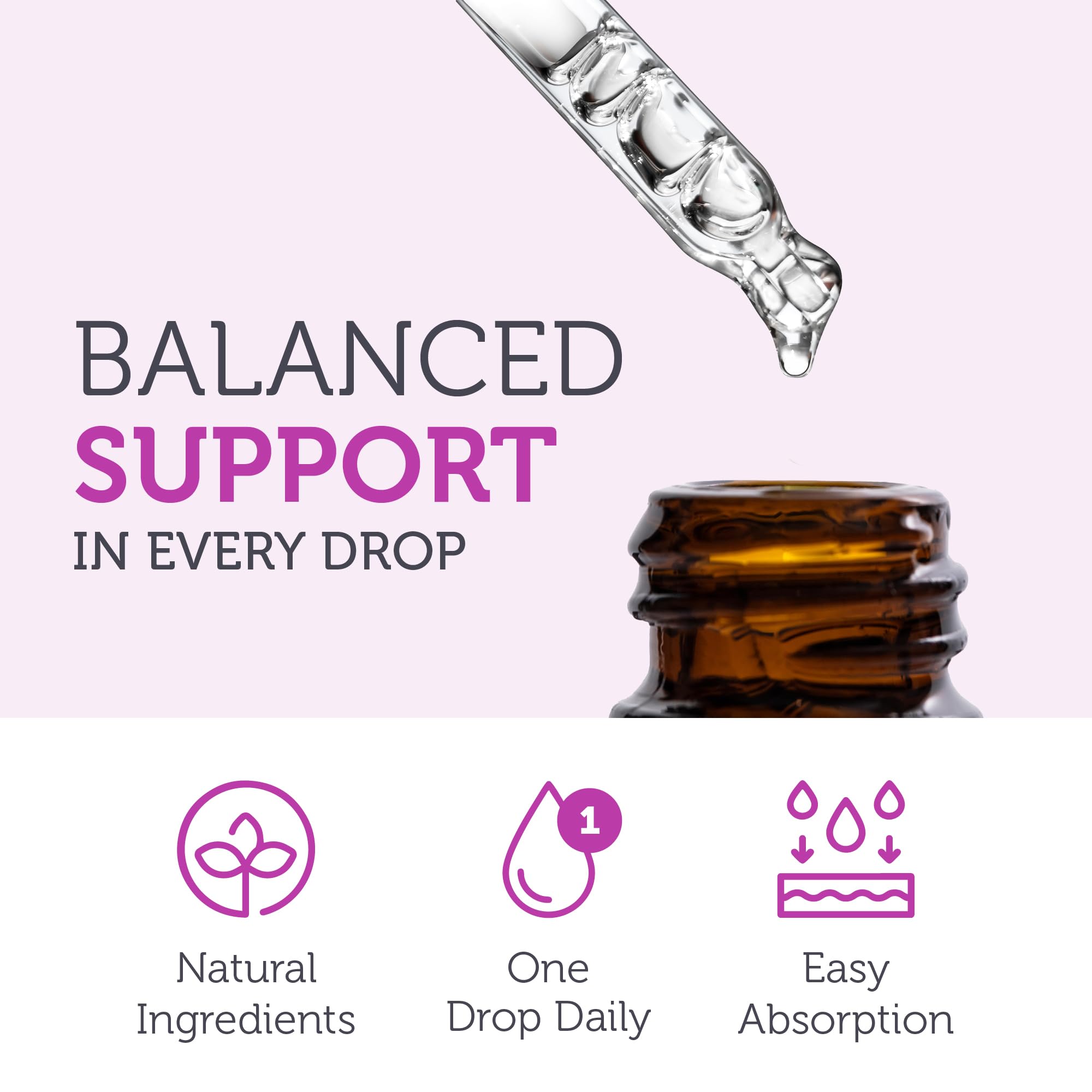 Zahler D3 drops added to smoothie showcasing versatile daily ritual