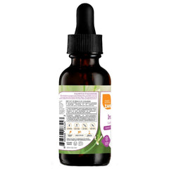 Zahler Iron Drops label closeup highlights gluten-free and non-GMO claims