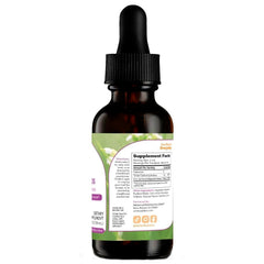 Zahler Iron Drops liquid pour illustrating easy dosing and fast absorption