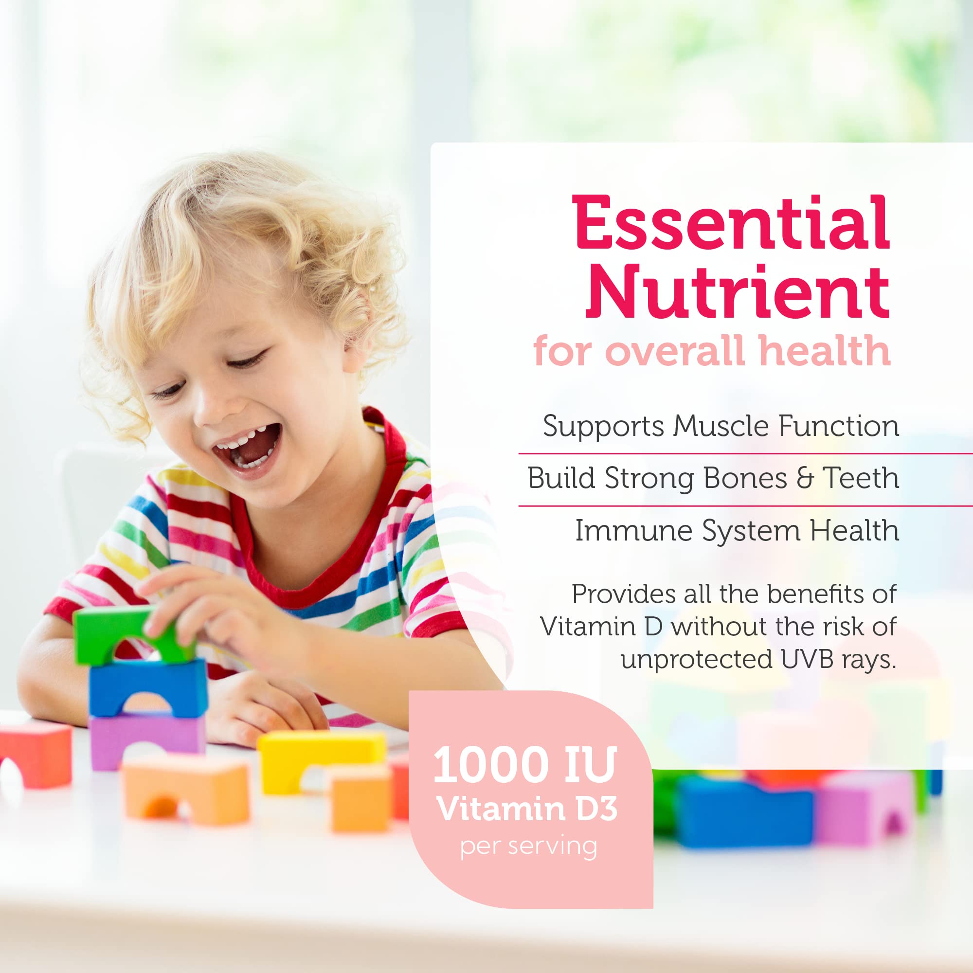 Zahler Junior D3 chewables kid-tasting chewable shows appealing orange flavor