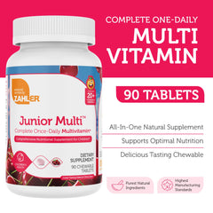 Zahler Kids Multivitamin cherry-flavored chewables for daily nutrition