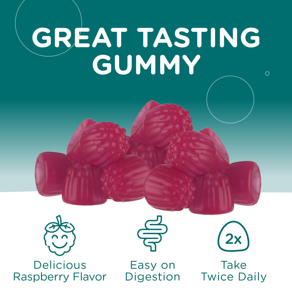Zahler Magnesium Gummies icons showing kosher and vegetarian marks for mindful sourcing.