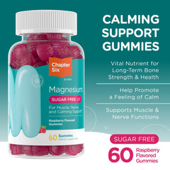 Zahler Magnesium Gummies nutrition panel showing 200 mg per gummy for muscle and nerve support.