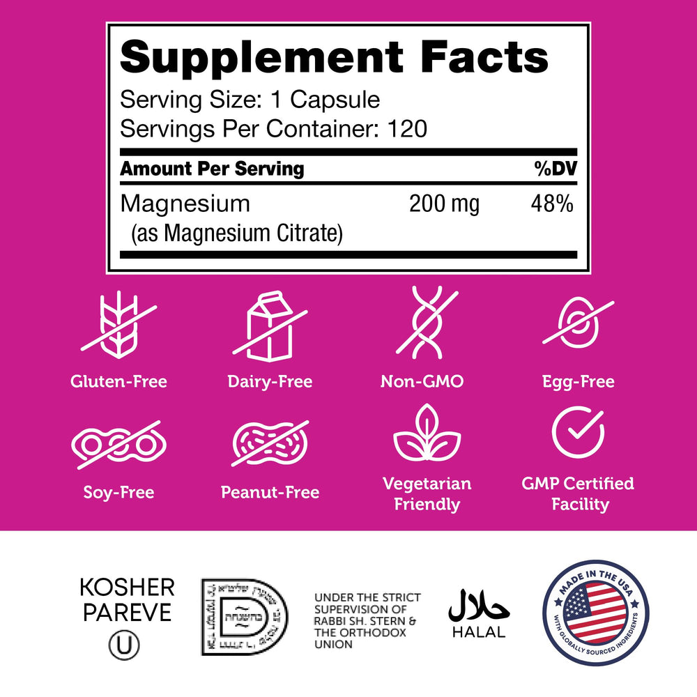 Zahler non-GMO seal on label highlighting clean ingredients