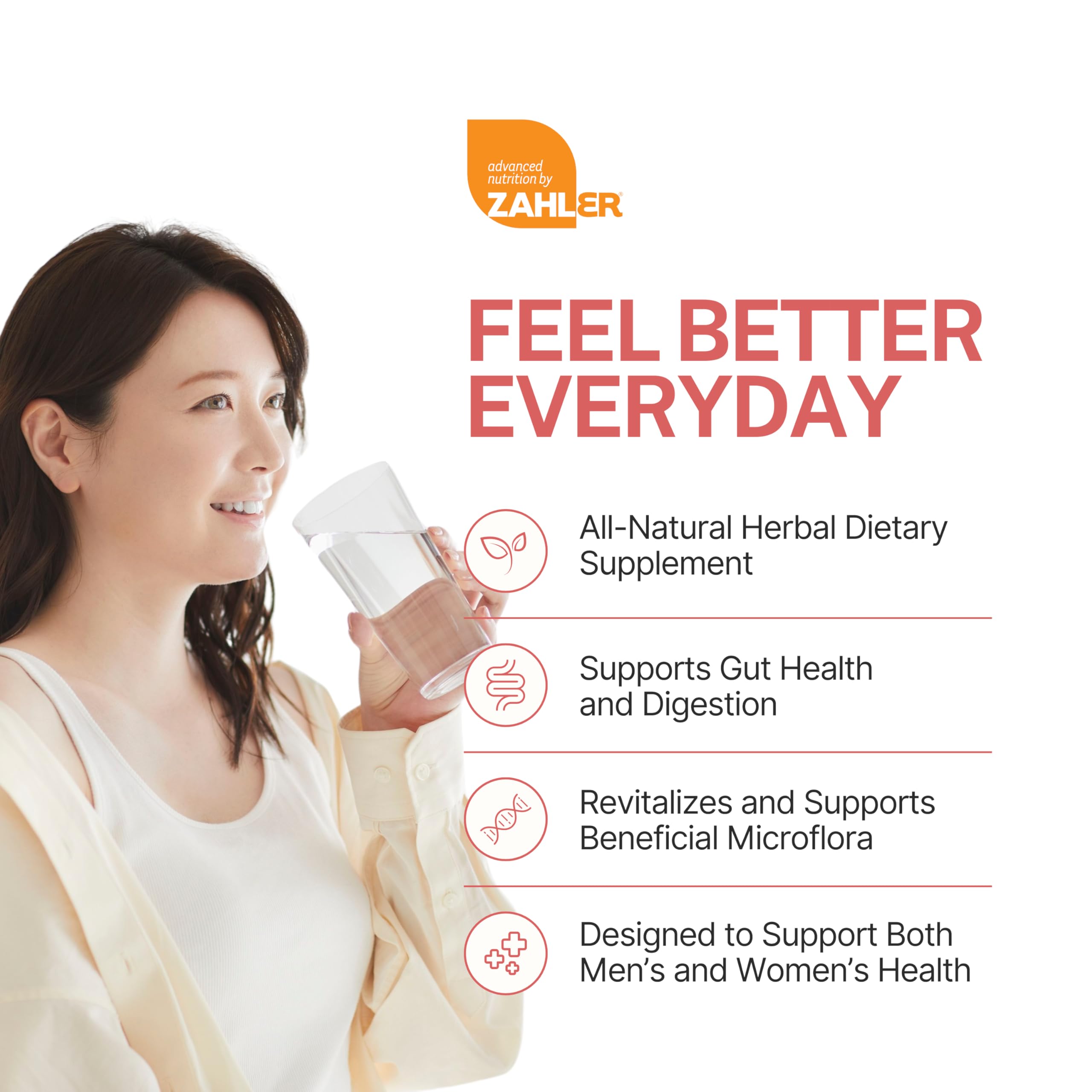 Zahler ParaGuard capsules pumpkin seed illustration emphasizes plant based support