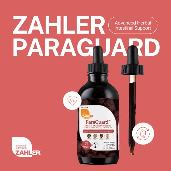 Zahler ParaGuard kosher badge beside bottle signals trust