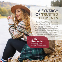 Zahler RevolUTion cranberry extract capsules for urinary health.