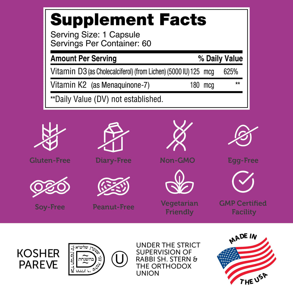 Zahler Vitamin D3 & K2 in a daily routine setup for wellness.