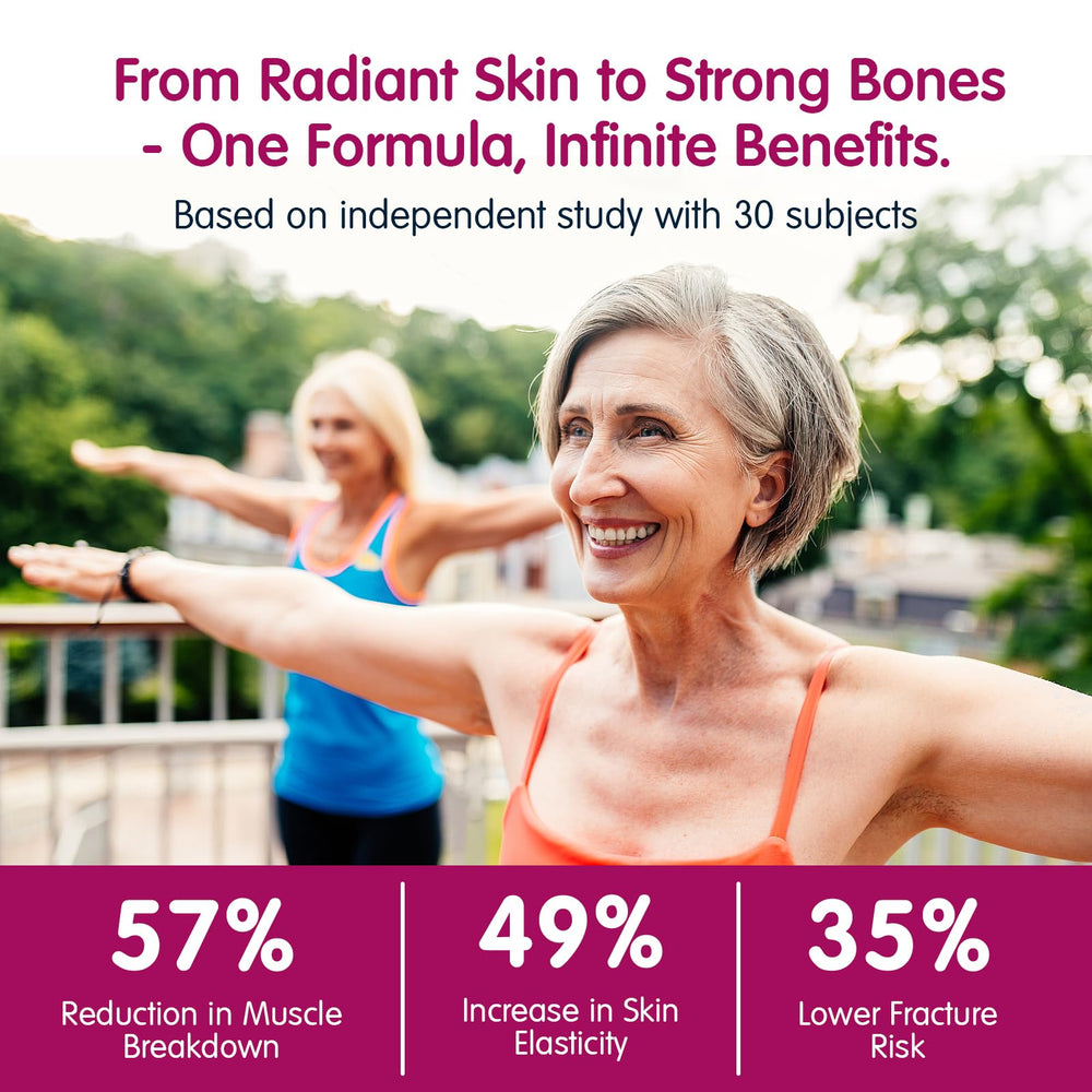 Zaigon HMB calcium and magnesium with hyaluronic acid supports joint comfort.