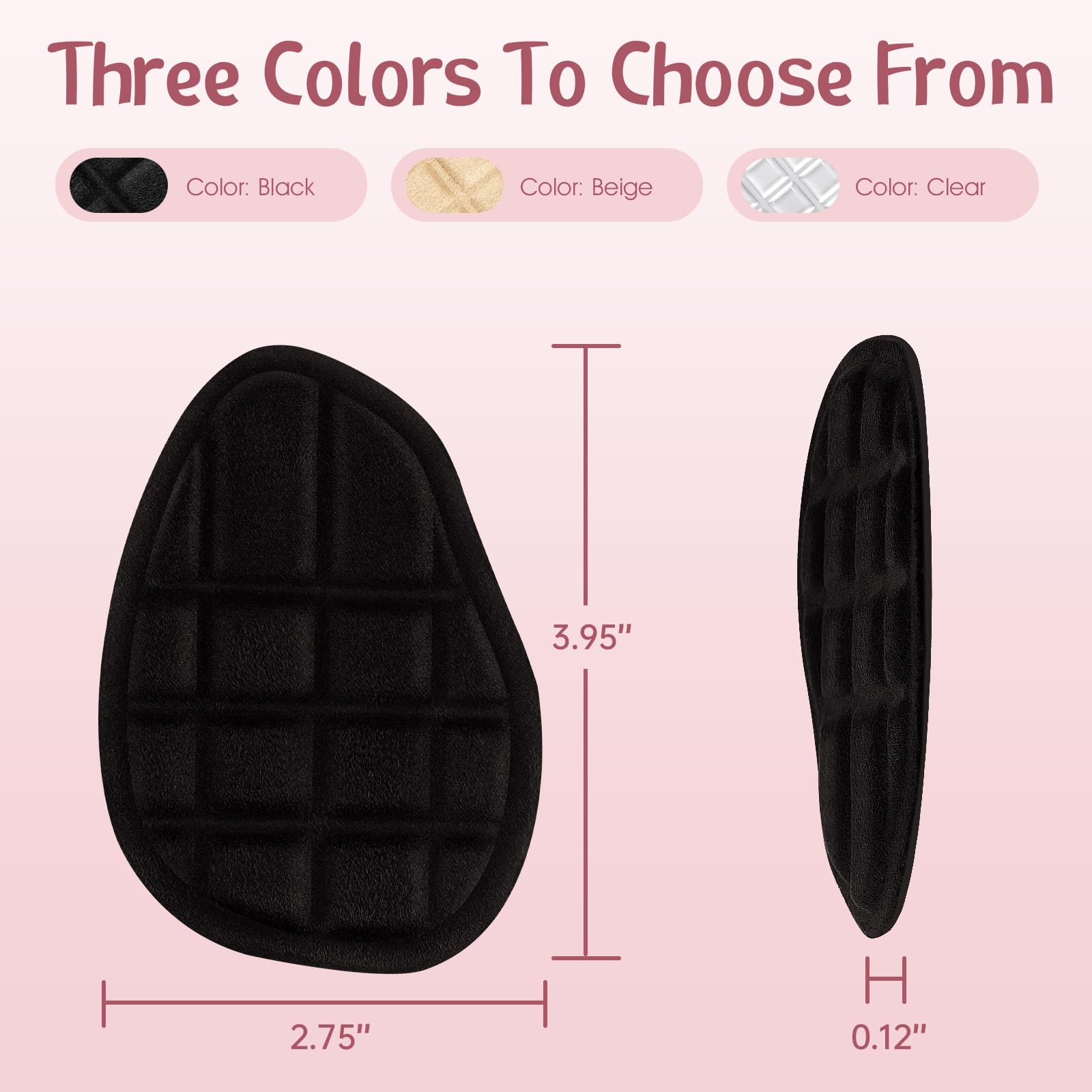ZAIWOO all-in-one set of forefoot and heel pads
