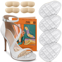ZAIWOO forefoot pads with grid design for secure support during wear.