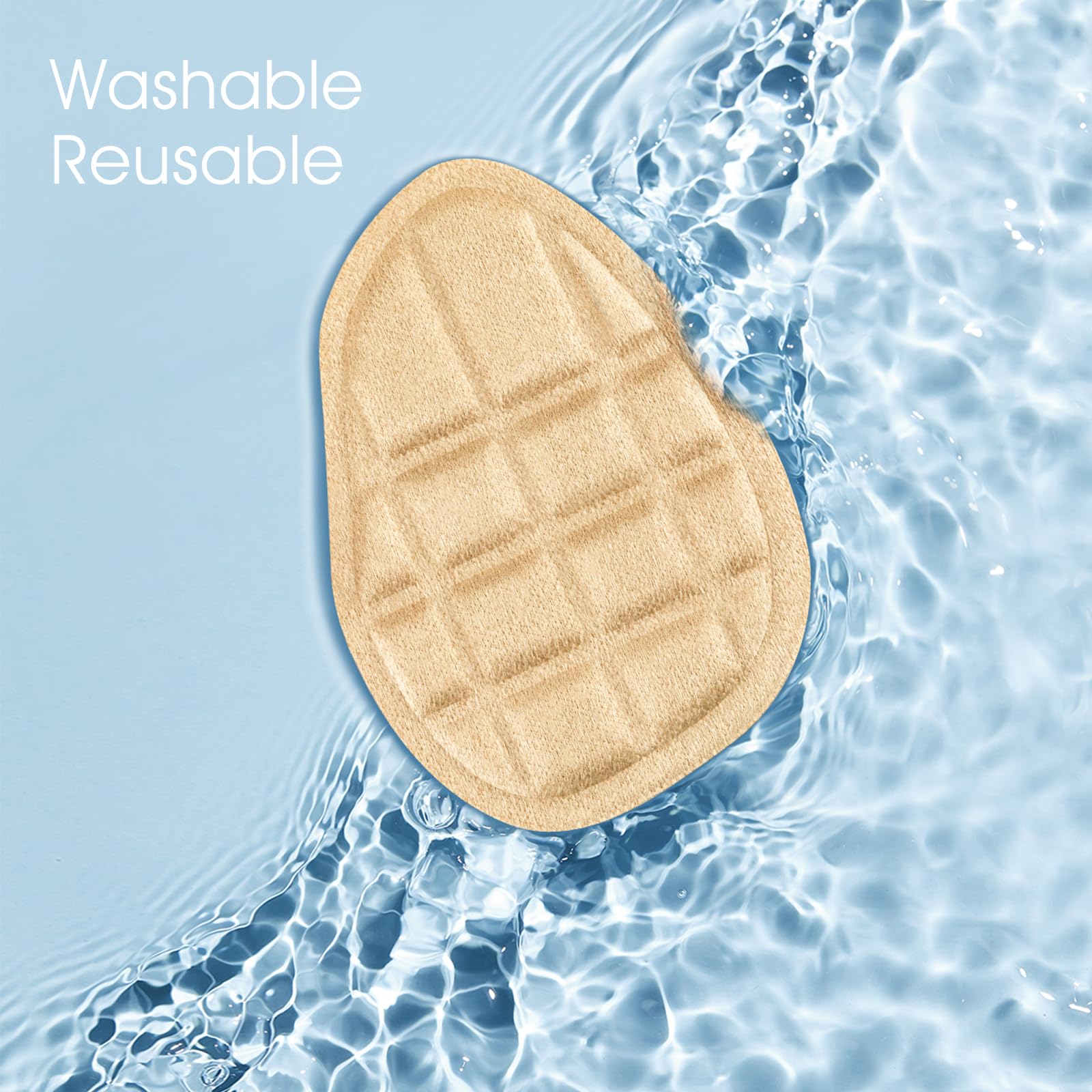 ZAIWOO pads are cleanable and reusable after simple washing.