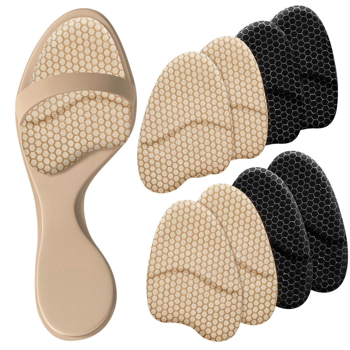 ZAIWOO metatarsal pads for toe area provide cushioned support for all-day comfort
