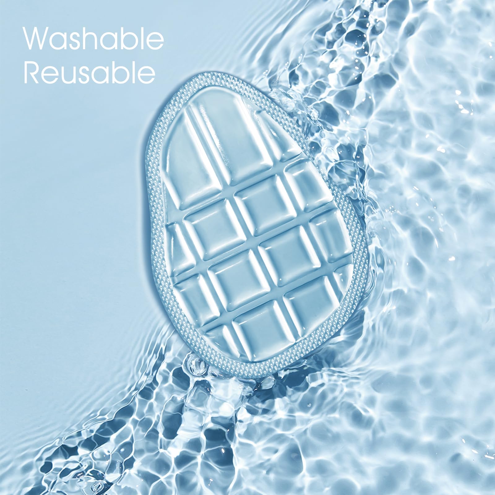 ZAIWOO pads are removable and washable for reuse.