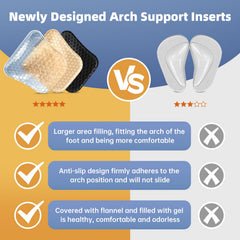 ZAIWOO two-height options let you adjust arch support.