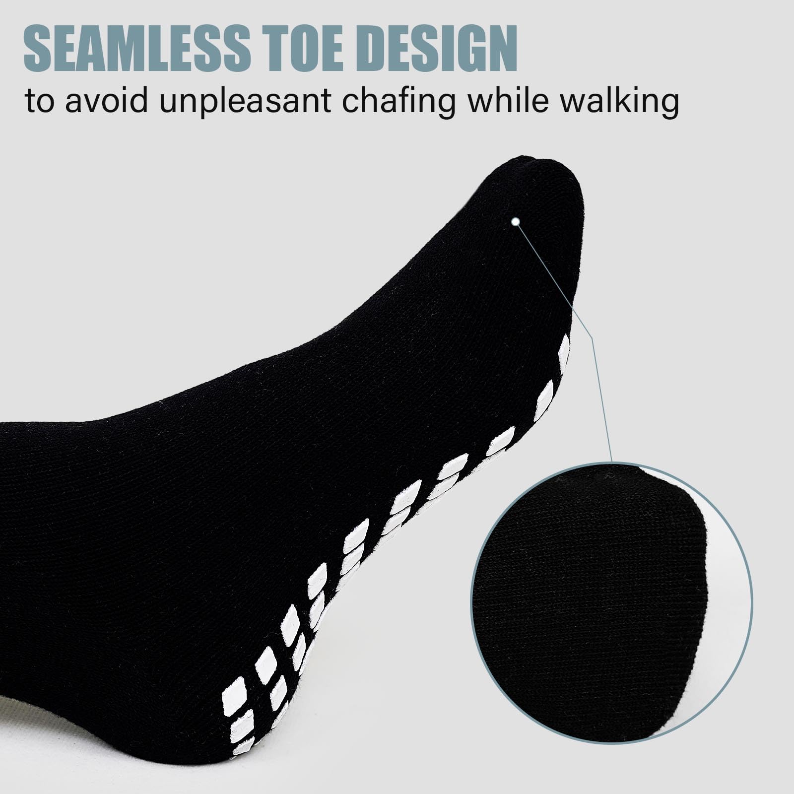 ZAKASA cast socks with grips keep feet steady over casts