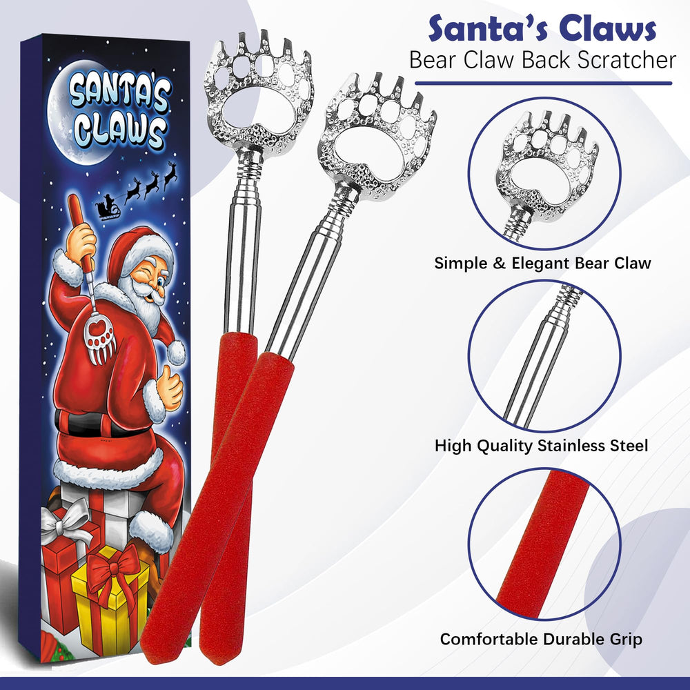 ZALIK back scratcher extendable reach reaches upper back and shoulders with ease.