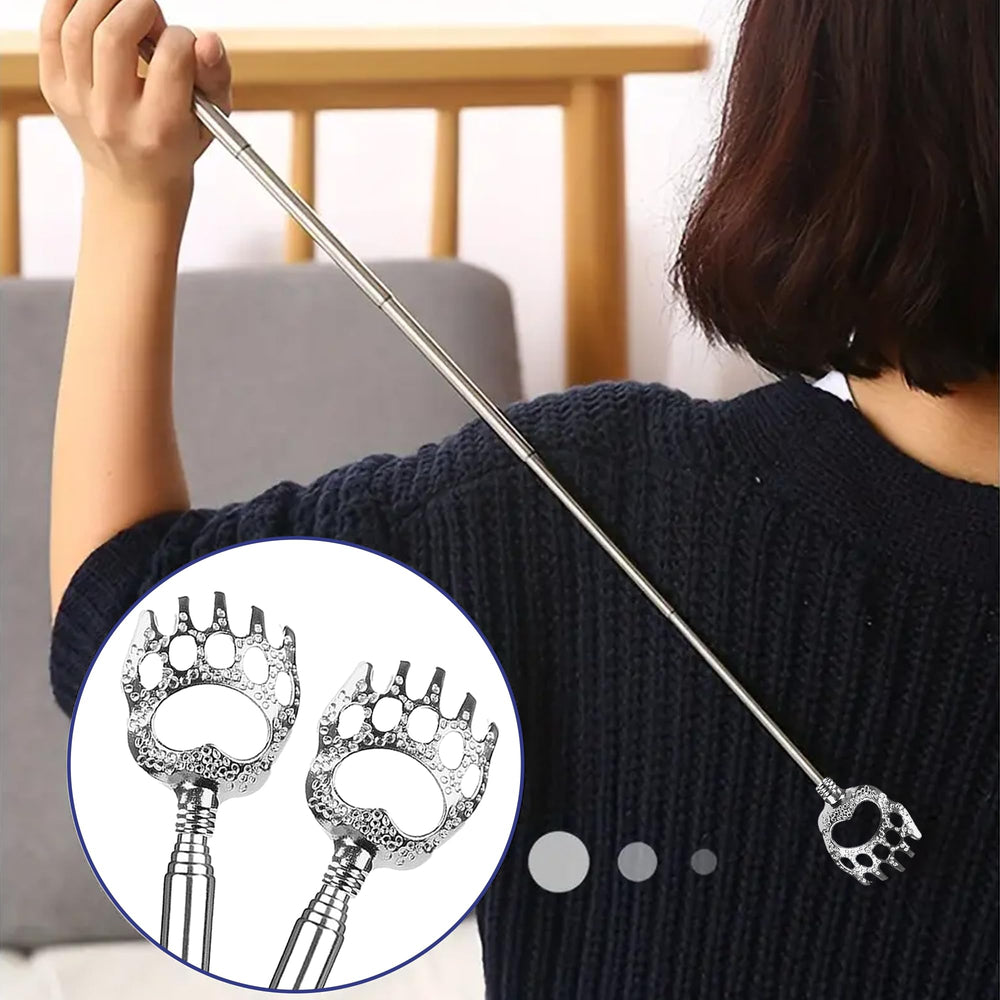 ZALIK back scratcher portable and lightweight for travel, home, or office.