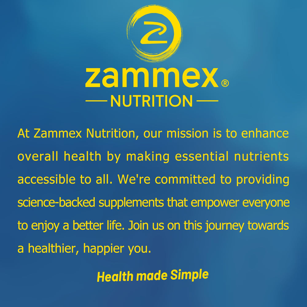 Zammex open tub packaging closeup communicates product accessibility.