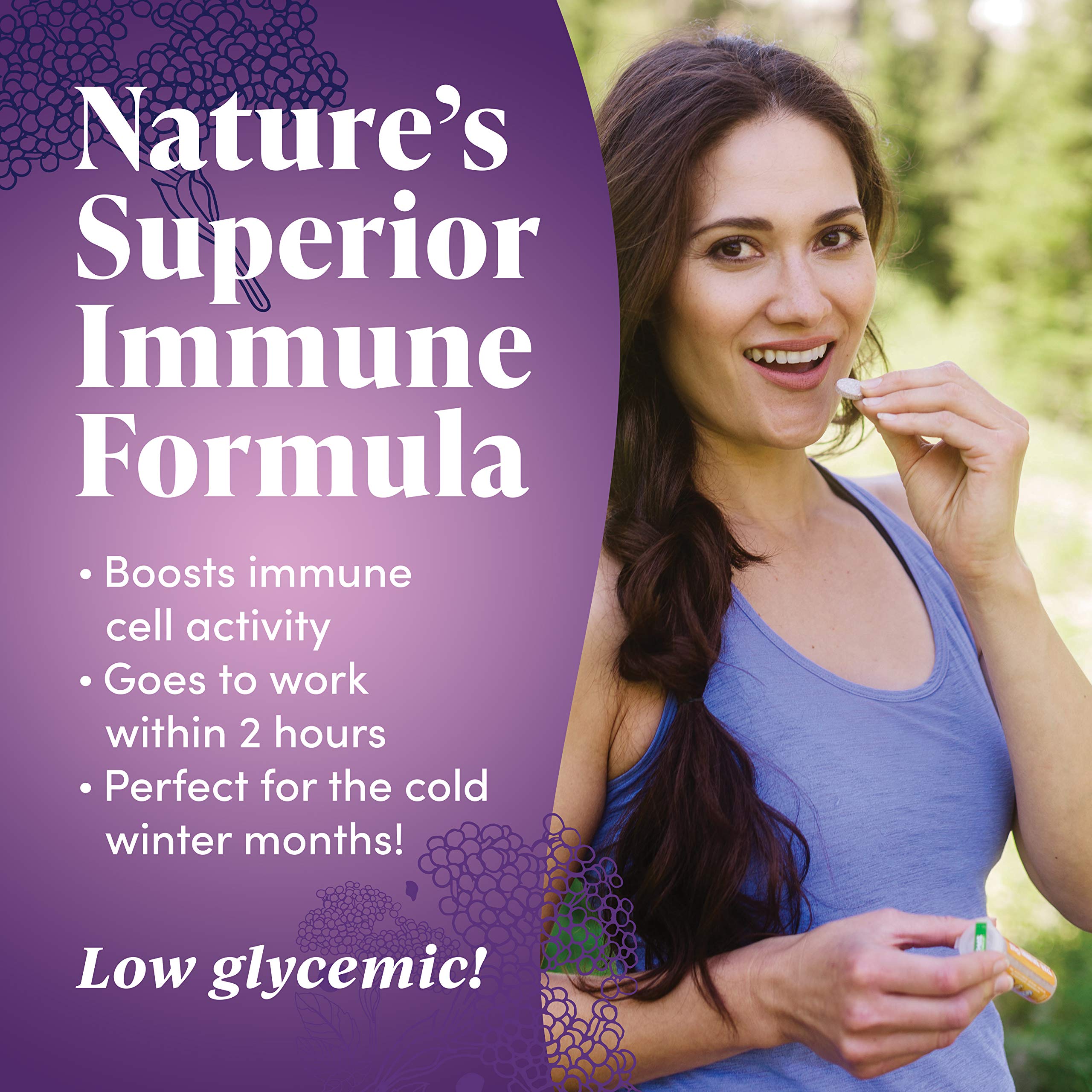 ZAND Immune Fast orange-flavored chews for on-the-go use.