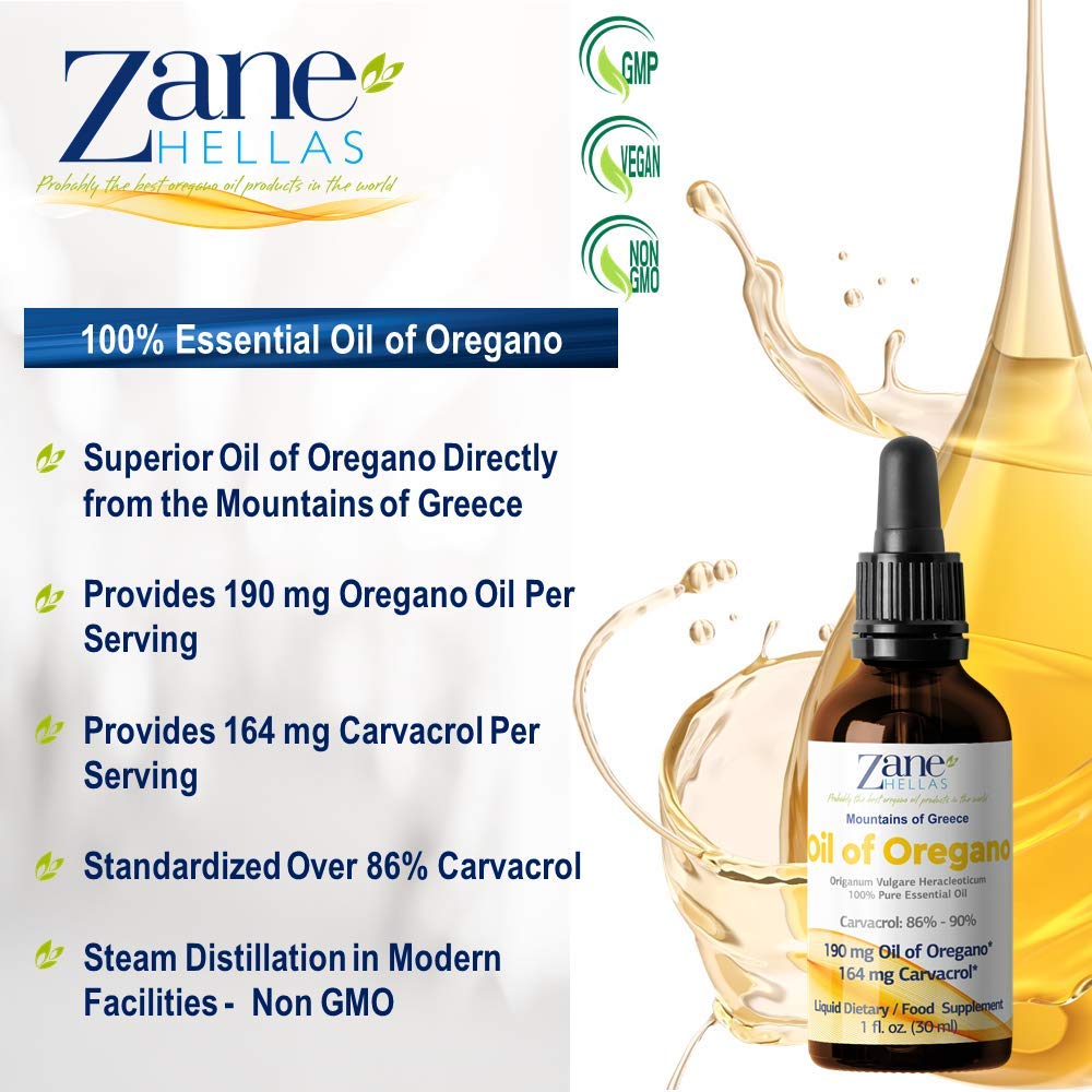 Greek origins of Zane Hellas oregano oil with oregano field backdrop