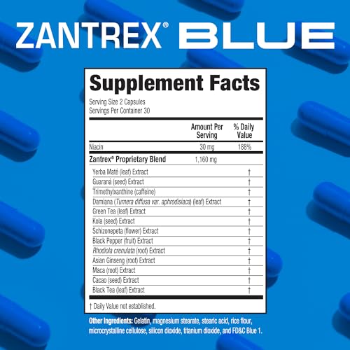 Zantrex Blue packaging displayed for quick purchase and accessibility.