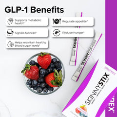 Dissolve SkinnyStix Berry Fusion in water for quick, clean energy.