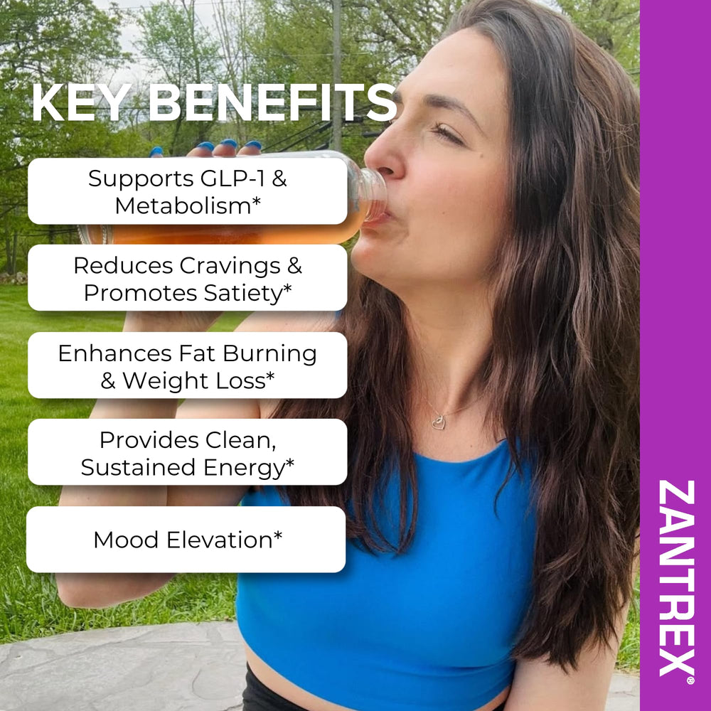 Yerba mate and natural energy ingredients featured in SkinnyStix for a sustained lift.