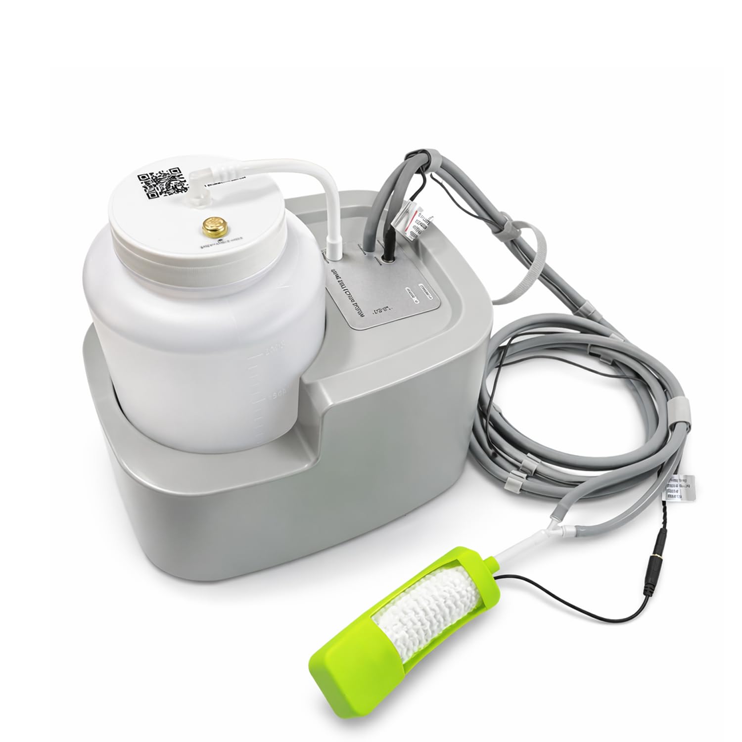 Zarlbol female external catheter kit showing hygienic at-home setup