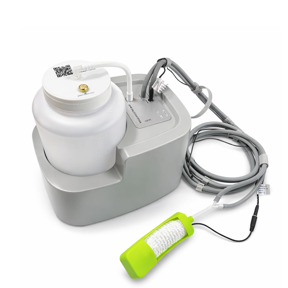 Zarlbol female external catheter kit showing hygienic at-home setup