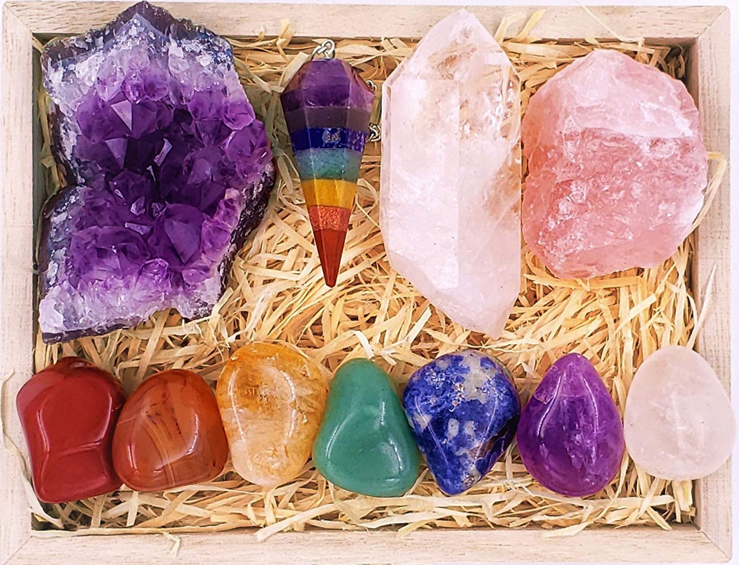 ZATNY rose quartz raw crystal for soothing heart energy during meditation