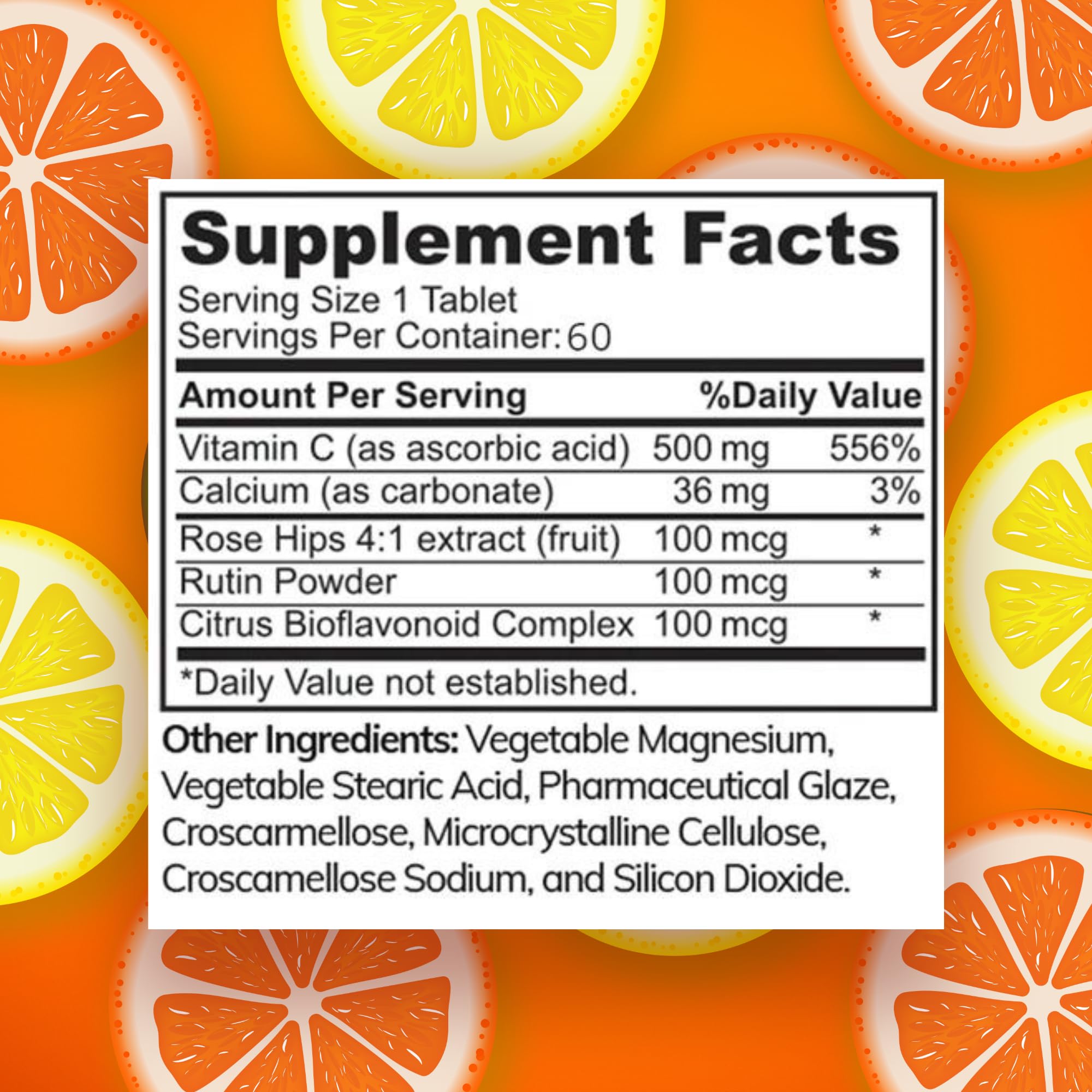 Zaytun Vitamins Vitamin C with rose hips capsules for antioxidant care