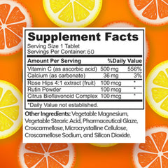 Zaytun Vitamins Vitamin C with rose hips capsules for antioxidant care