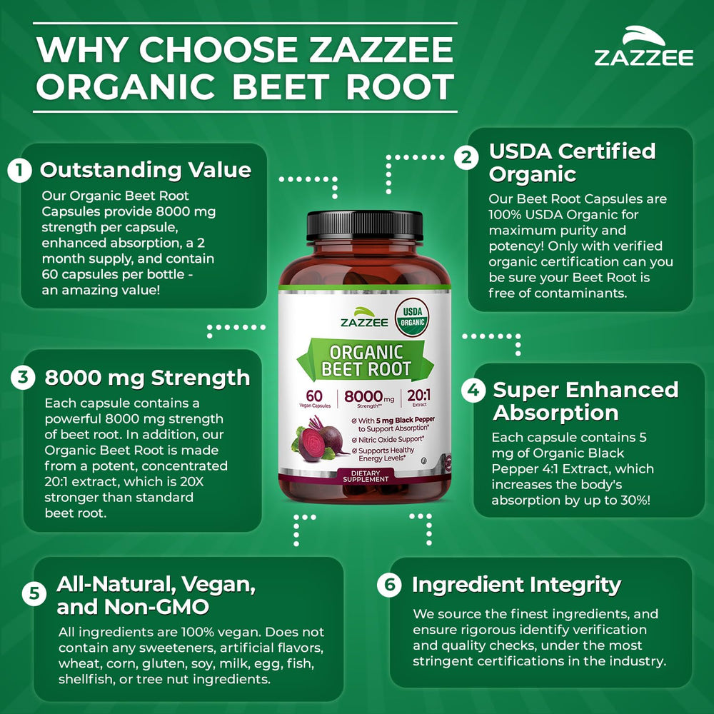 Zazzee Made in USA facility label signaling quality control