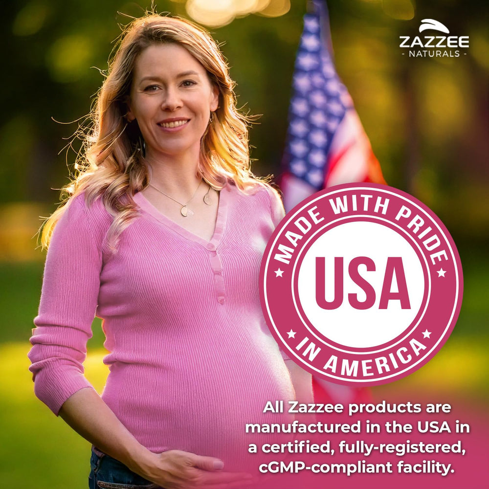 Pouring Zazzee Myo-D-Chiro Inositol bottle for daily use