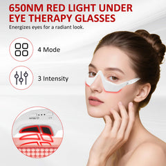 zdatt microcurrent mode indicator for precise eye area stimulation.