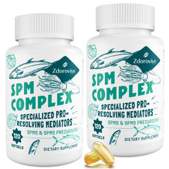 Zdoroviye SPM supplement bottle front showcases the premium formula for daily wellness.