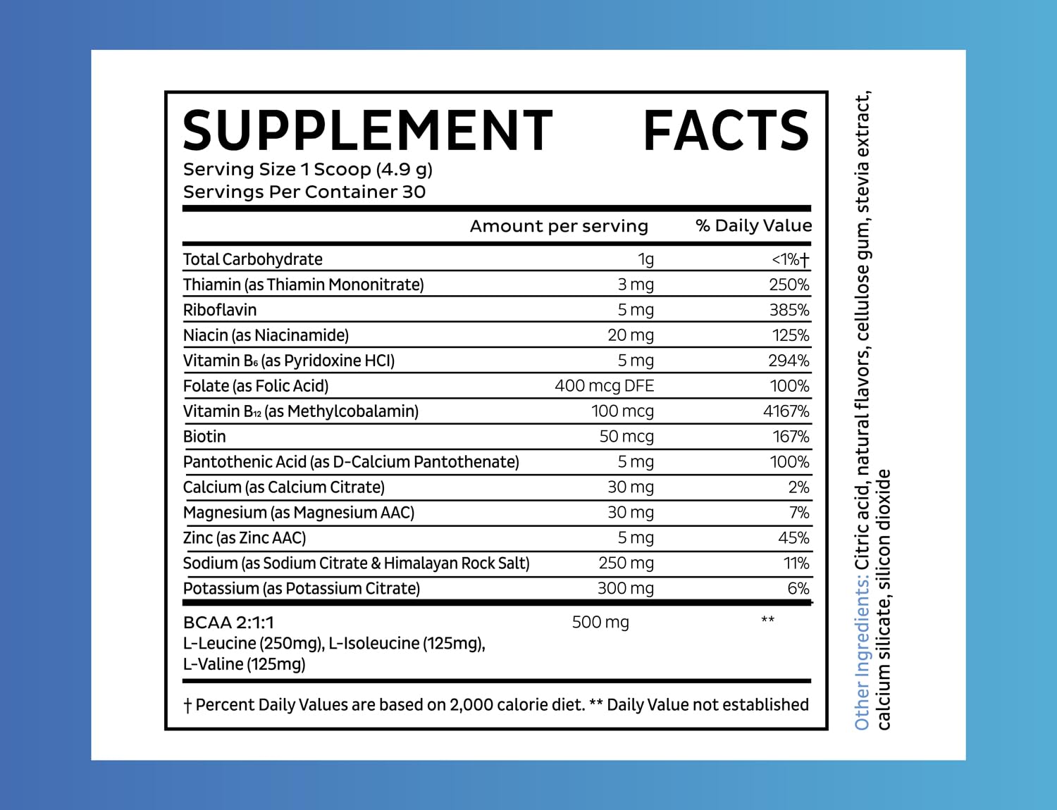 Zeal Electrolyte Powder scoop showing precise serving size