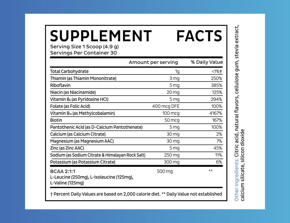 Zeal Electrolyte Powder scoop showing precise serving size