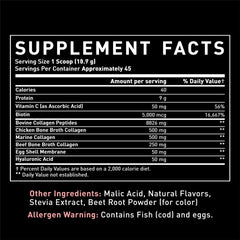 Zeal Naturals collagen types marine bovine chicken eggshell blend.