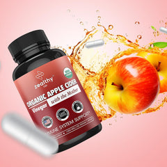 Z Zealthy Life capsules pouring into liquid for convenient intake