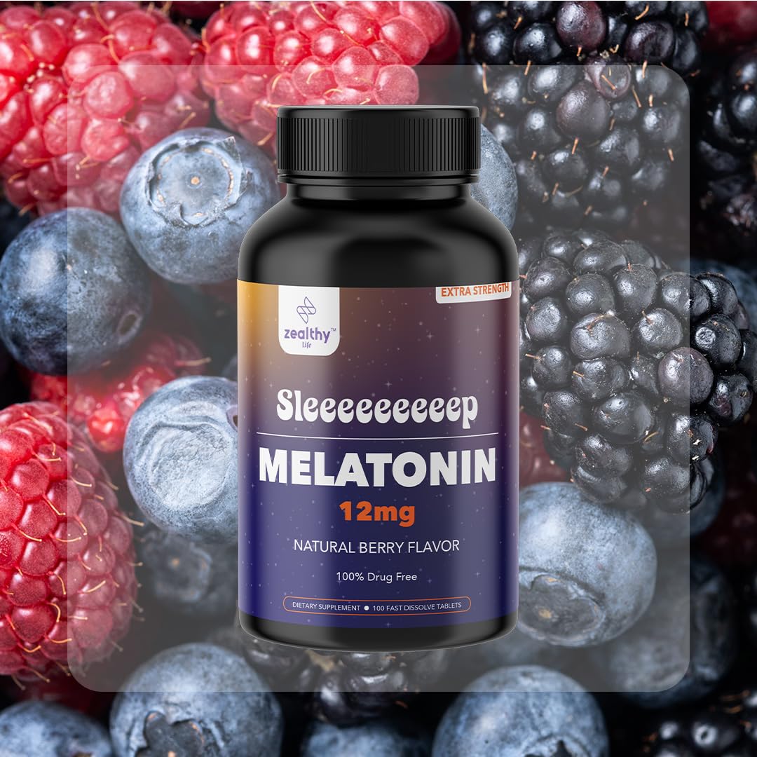No-water dissolve demonstration showing easy bedtime use with Z Zealthy Life melatonin
