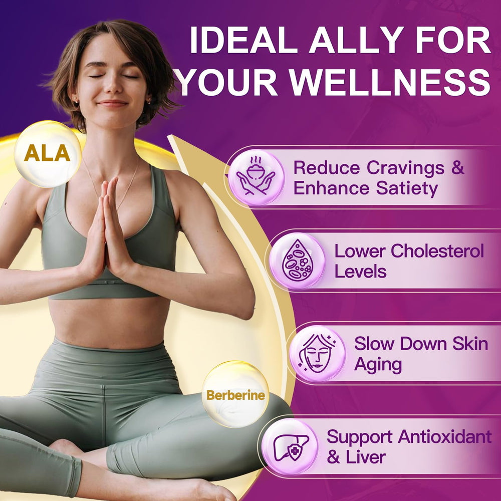 ZEBORA berberine cinnamon ALA ingredients support metabolism.