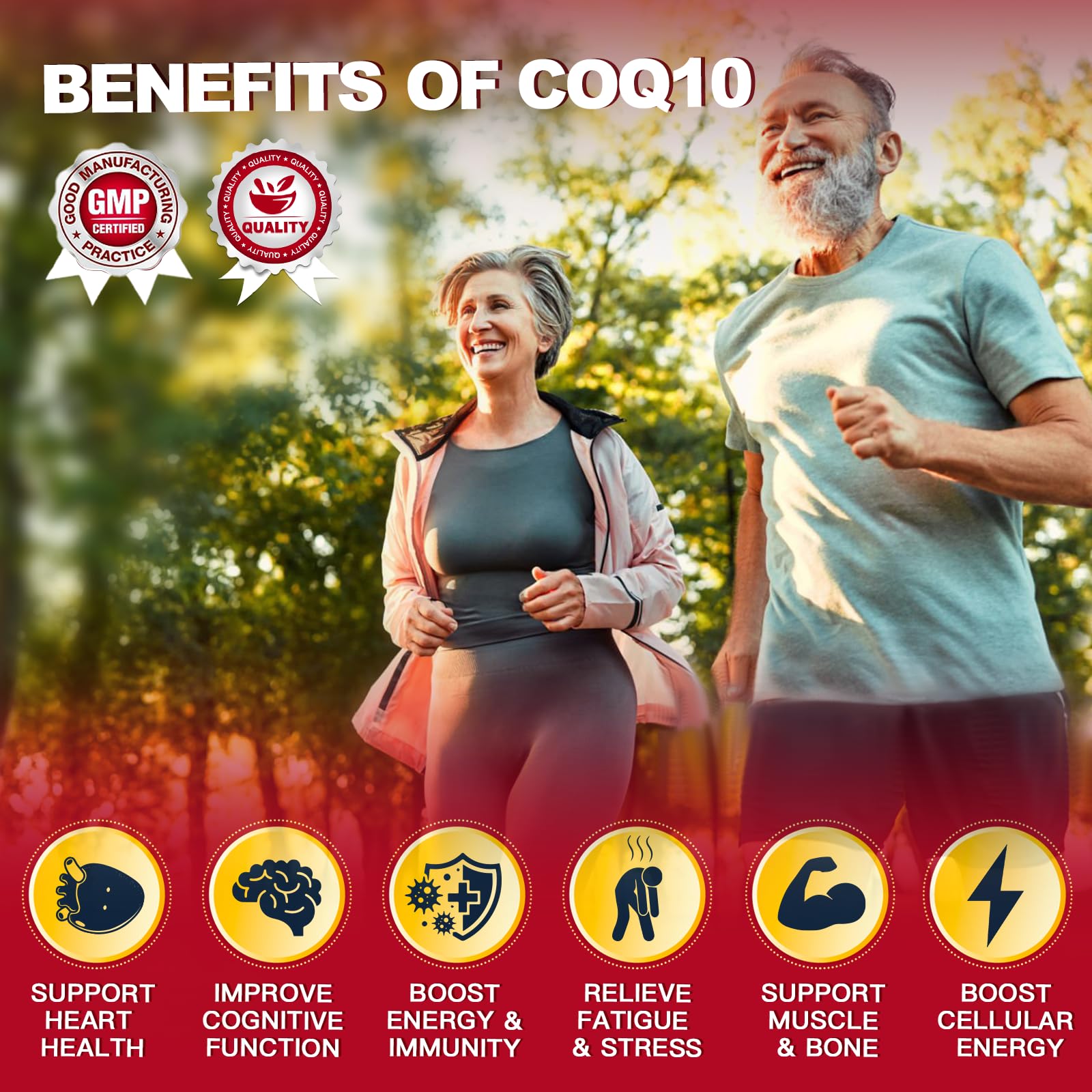 ZEBORA CoQ10 label and packaging convey quality and purity.